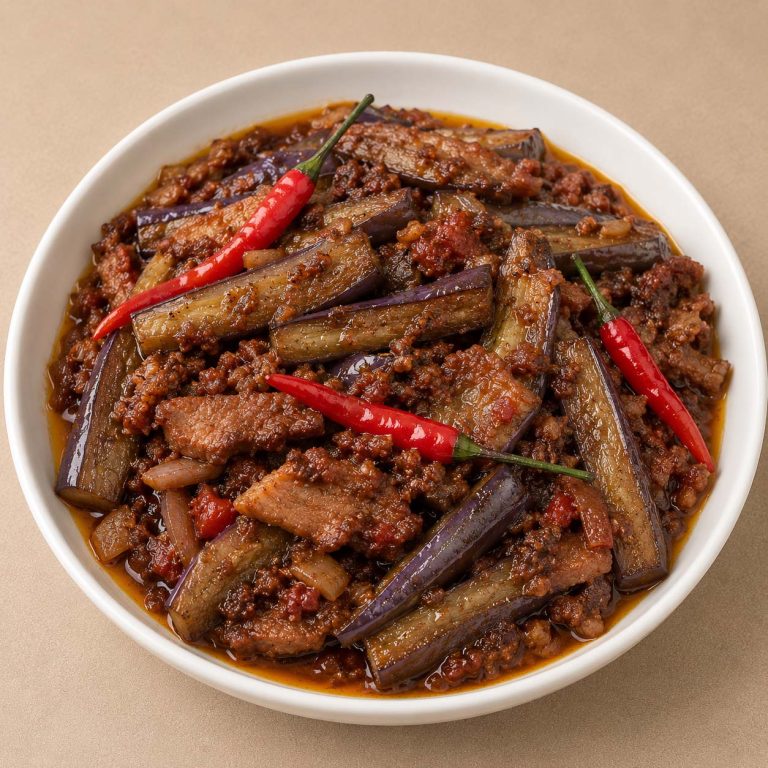 Binagoongan Eggplant